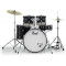 Pearl Roadshow RS525SC/C31 Jet Black - Batteria 5pz completa di piatti Sabian