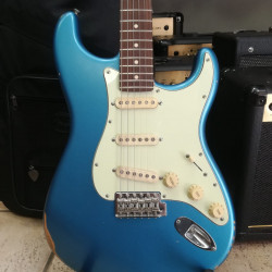 Fender Vintera Road Worn '60 Stratocaster Lake Placid Blue 2nd with Up grade