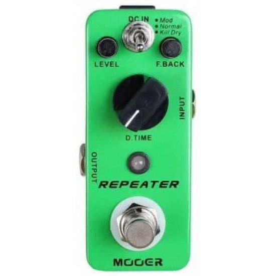 MOOER REPEATER DIGITAL DELAY