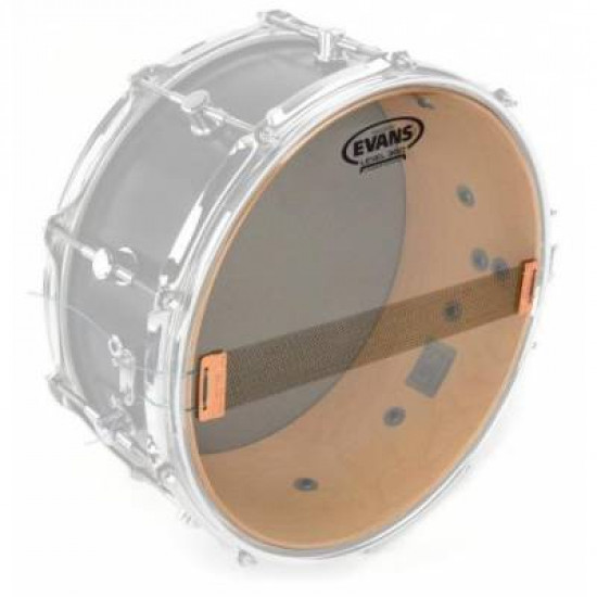 Evans S13H30 Hazy 300 Drumhead Clear Resonant Snare 13