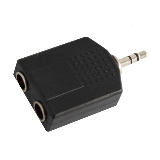 SOUNDSATION GO-LINK SADA047 Adattatore jack M 3,5mm stereo - 2 jack F 6,3mm