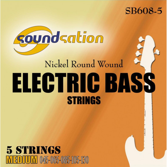 SOUNDSATION SB-608-5 MUTA CORDE PER BASSO ELETTRICO 5 CORDE SOUNDSATION SB-608-5 MUTA CORDE PER BASSO ELETTRICO 5 CORDE