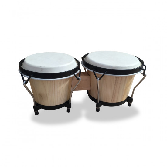 SoundSation Bongos SB-NW10-NS Natural Satin, size: 6,5 SoundSation Bongos SB-NW10-NS Natural Satin, size: 6,5