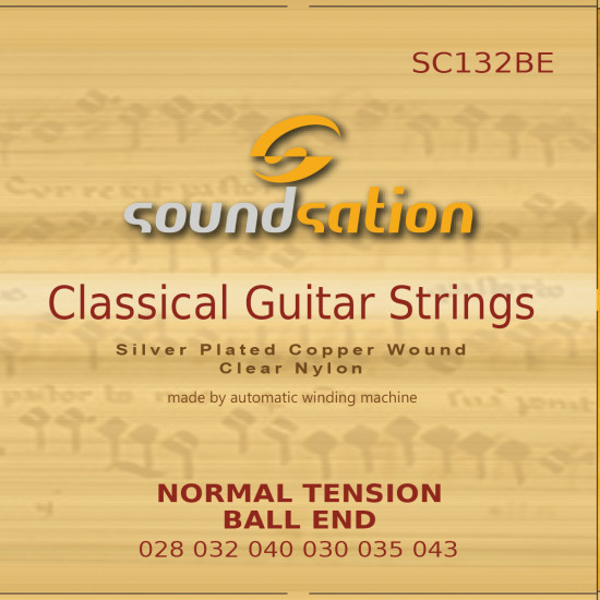SOUNDSATION SC132BE MUTA CORDE BALL END PER CHITARRA CLASSICA SOUNDSATION SC132BE MUTA CORDE BALL END PER CHITARRA CLASSICA