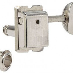 GOTOH SD91N05MMGL6 Set di Meccaniche Autobloccanti L6 Palettina tipo Fender #05M - Nickel -