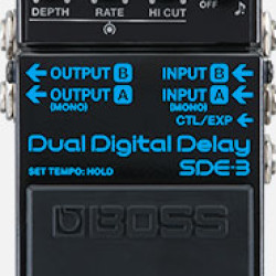 BOSS SDE-3 Dual Digital Delay BOSS SDE-3 Dual Digital Delay