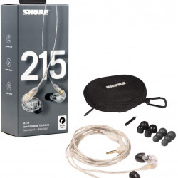 Shure SE215-CL Headphones IN-EAR - Clear