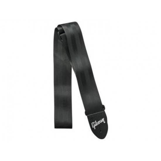 GIBSON ASGSB-10 The Seatbelt Black - Tracolla per chitarra