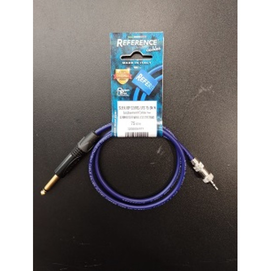 Reference SLEEK.1BP-JTRS3.5/JRTS6.3-0,75-SN/N Instrument Cable for Sennheiser Wireless Systems