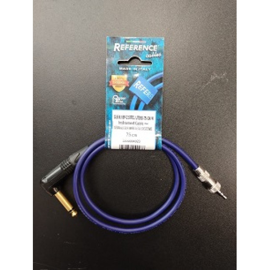 Reference SLEEK.1-BP-JTRS3.5/JTS6.3-0,75-SN/N Instrument Cable for Sennheiser Wireless Systems