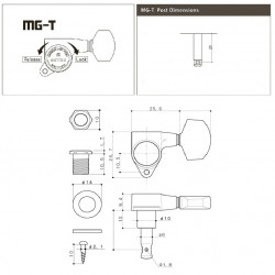 Gotoh SG301C04MGTL3R3 Set meccaniche autobloccanti L3+R3 palettina tulipano cromate, foro moderno 1:18 Gotoh SG301C04MGTL3R3 Set meccaniche autobloccanti L3+R3 palettina tulipano cromate, foro moderno 1:18
