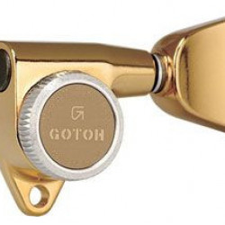 Gotoh SG301 GG 04 MGT L3R3 Set di Meccaniche Autobloccanti L3+R3 Palettina tipo Tulipano #04 - Dorato lucido - Serie MG-T Gotoh SG301 GG 04 MGT L3R3 Set di Meccaniche Autobloccanti L3+R3 Palettina tipo Tulipano #04 - Dorato lucido - Serie MG-T