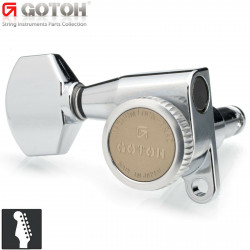 Gotoh
 Set di meccaniche L6 autobloccanti - Bottone #07 - Cromate - MGT - Gotoh
 Set di meccaniche L6 autobloccanti - Bottone #07 - Cromate - MGT -