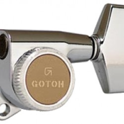 Gotoh Set di Meccaniche Autobloccanti L3+R3 Palettina tipo Ibanez #01 - Cromate - Serie MG-T Gotoh Set di Meccaniche Autobloccanti L3+R3 Palettina tipo Ibanez #01 - Cromate - Serie MG-T