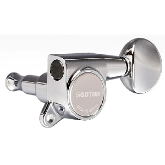 Gotoh SG381C05MGL6 Set di Meccaniche Autobloccanti L6 Palettina
tipo Fender #05 - Cromate