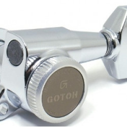 Gotoh SG381C07MGTL6 Set di Meccaniche Autobloccanti L6 Palettina tipo Ibanez #07 - Cromate -  Serie MG-T Gotoh SG381C07MGTL6 Set di Meccaniche Autobloccanti L6 Palettina tipo Ibanez #07 - Cromate -  Serie MG-T