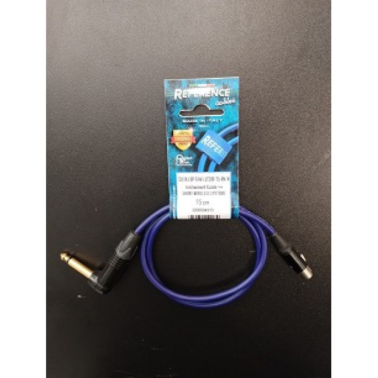 Reference SLEEK.1-BP-TA4F/JRTS6.3-0,75-RN/N Instrument Cable for Shure Wireless Systems