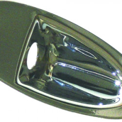 Parts Planet SJC DX CR - Piastra ricevi Jack per chitarra tipo Strato - Cromata Parts Planet SJC DX CR - Piastra ricevi Jack per chitarra tipo Strato - Cromata