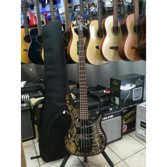 Washburn BB4 Bantam Active Bass Graphic Skin And Bones 2nd - SOLD! Washburn BB4 Bantam Active Bass Graphic Skin And Bones 2nd - SOLD!