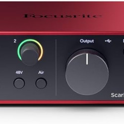 Focusrite Scarlett SOLO 4Th Generation - Audio Interface Focusrite Scarlett SOLO 4Th Generation - Audio Interface