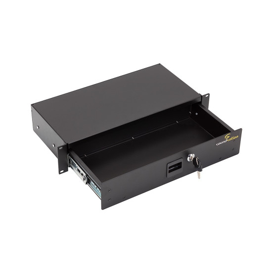 SOUNDSATION SRD100-2U LOCK 2U CASSETTO RACK 19