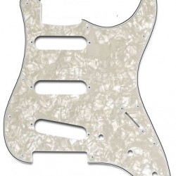Parts Planet ST62 PWH Battipenna per chitarra elettrica tipo Strato - Madreperla Bianco Parts Planet ST62 PWH Battipenna per chitarra elettrica tipo Strato - Madreperla Bianco