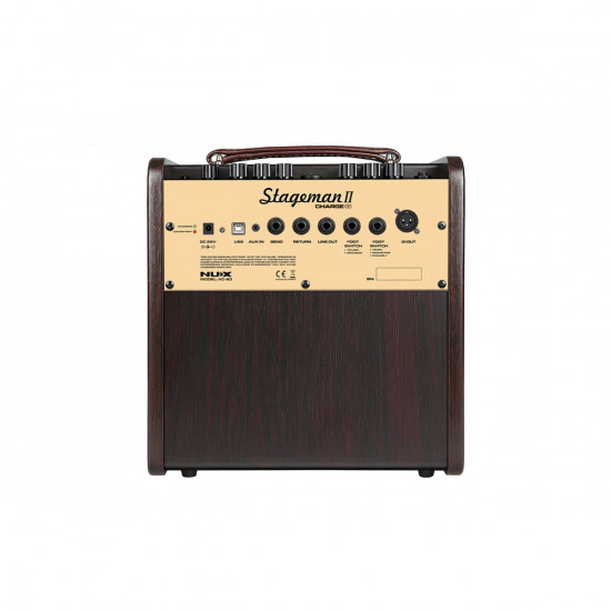 NUX STAGEMAN II AC-80 CHARGE 80W - COMBO PER ACUSTICA NUX STAGEMAN II AC-80 CHARGE 80W - COMBO PER ACUSTICA