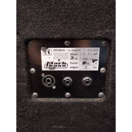 MarkBass STD 104H Black 2nd MarkBass STD 104H Black 2nd