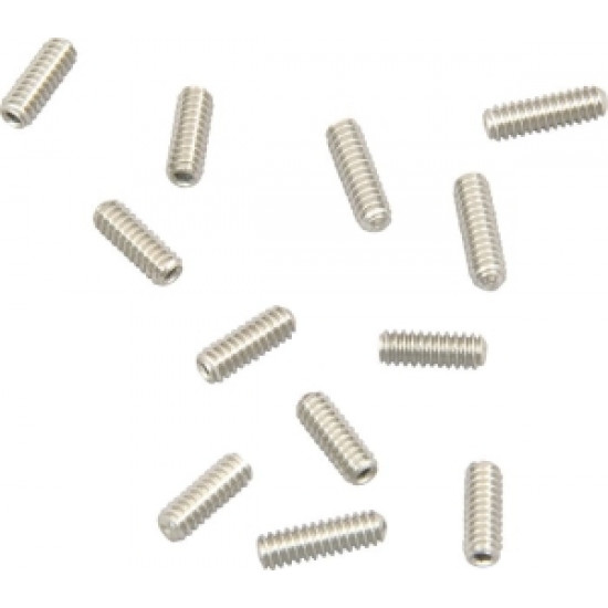 Hosco STSSIS Set 12 brugole in Acciaio per selle ponti tipo Strato - M3x8mm Inch