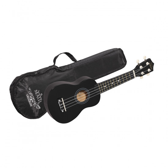 SOUNDSATION MAUI SUNNY 10-BK UKULELE SOPRANO CON BORSA