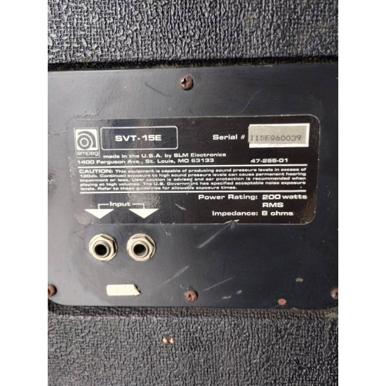 AMPEG SVT-15E 2nd