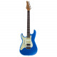 Schecter TRADITIONAL Route 66 SANTA MONICA HSS Left Hand D.O.BLU