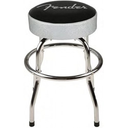 Fender 24 Bar Stool 60 cm Silver Sparkle Fender 24 Bar Stool 60 cm Silver Sparkle