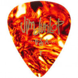 Dunlop Shell Classic Plettro Celluloid Thin Dunlop Shell Classic Plettro Celluloid Thin