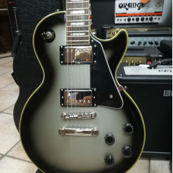Epiphone Les Paul Custom PRO Silverburst 2nd w/case - SOLD!