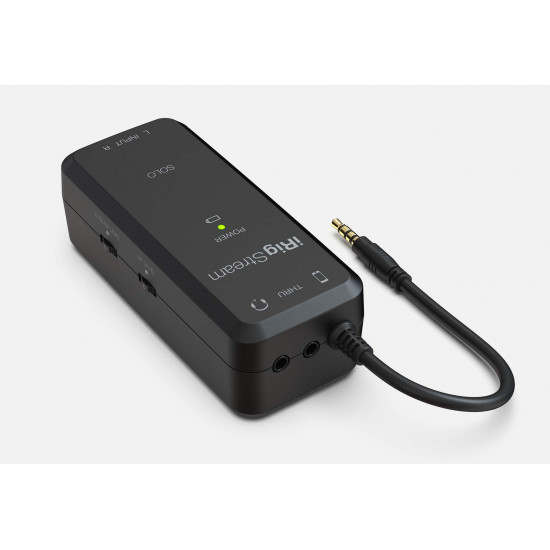 IK Multimedia IRig Stream Solo - Streaming Audio Interface