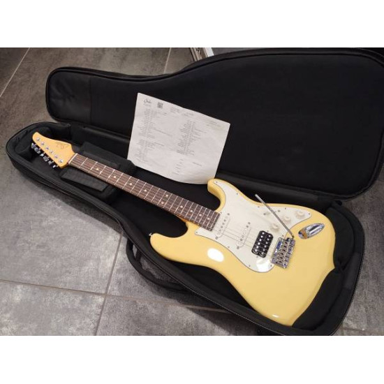 Suhr Classic S HSS RW 2019 Vintage Yellow 2nd - SOLD!!
