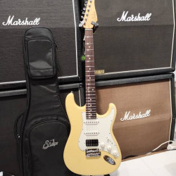 Suhr Classic S HSS RW 2019 Vintage Yellow 2nd - SOLD!!
