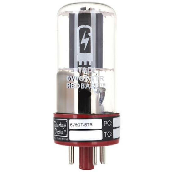 Tube Amp Doctor 6V6GT STR REDBASE RT831 - Valvola Finale Serie Redbase - TAD Premium Selected