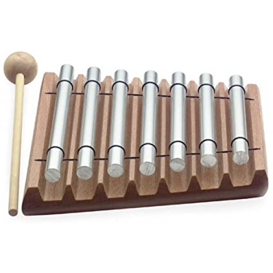 Stagg TC-7 NOTE Chimes a 7 note con base in legno