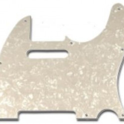 Parts Planet TE PWH Battipenna per chitarra elettrica tipo Tele - Madreperla Bianco Parts Planet TE PWH Battipenna per chitarra elettrica tipo Tele - Madreperla Bianco
