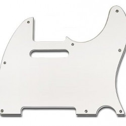 Parts Planet TE WBW Battipenna per chitarra elettrica tipo Tele - Bianco Parts Planet TE WBW Battipenna per chitarra elettrica tipo Tele - Bianco
