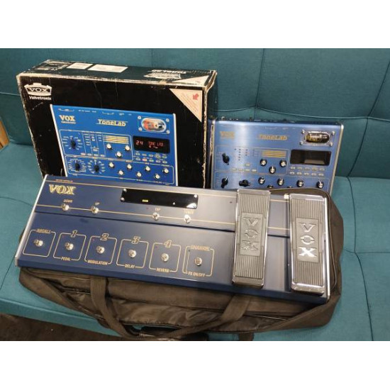 Vox Valvetronix ToneLab + Foot Controller Vox VC-12 2nd Vox Valvetronix ToneLab + Foot Controller Vox VC-12 2nd