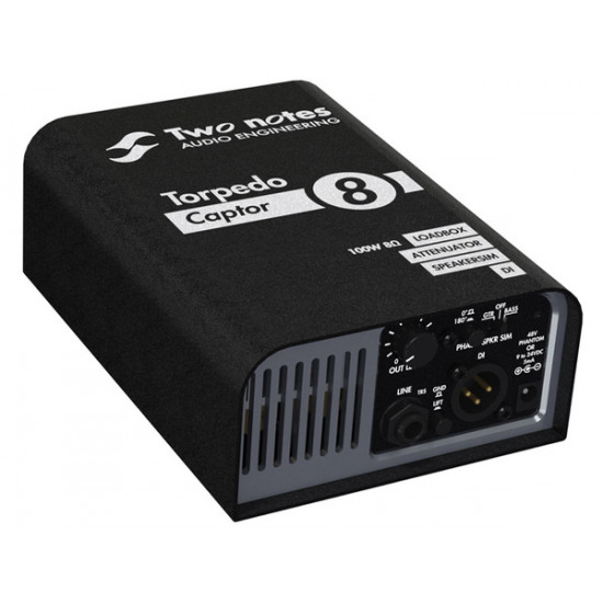 Two Notes Torpedo Captor 8 - Power Attenuator - Speaker Simulator - DI