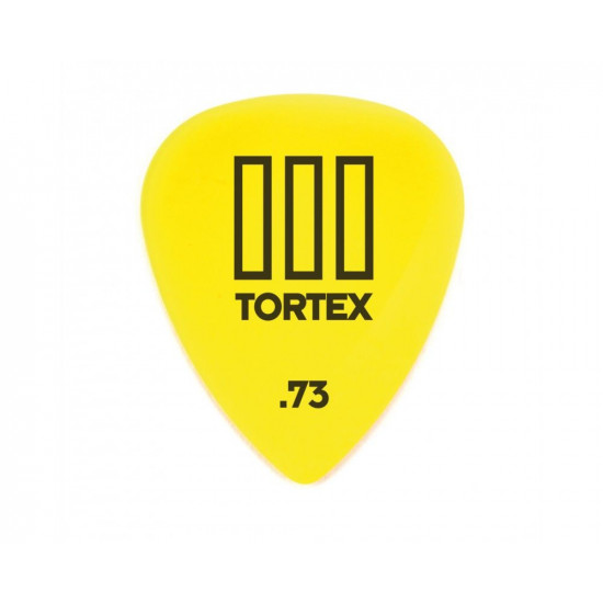 Dunlop Tortex III Standard 0.73 Yellow Pick