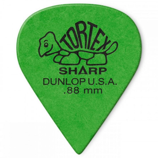 Dunlop Tortex Sharp Green .88mm