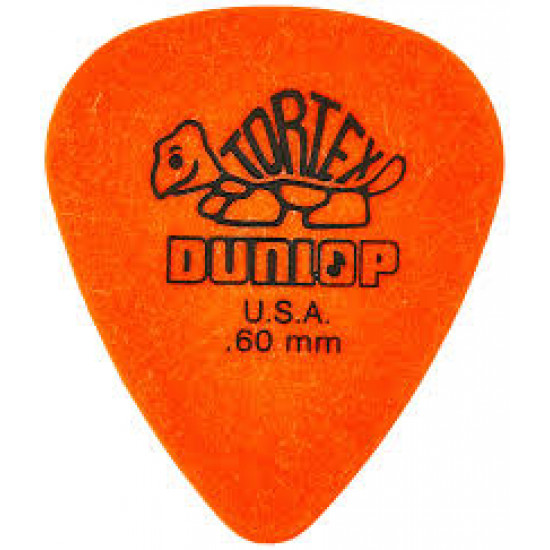 Dunlop Tortex Standard Orange .60mm Dunlop Tortex Standard Orange .60mm