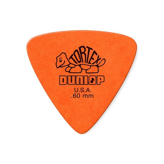 Dunlop Tortex Triangle Orange .60mm