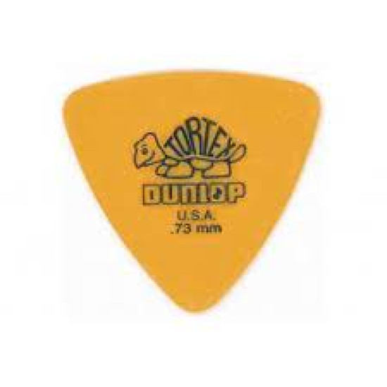 Dunlop Tortex Triangle Yellow .73 mm