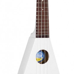 Domus Musica RIALTO UM2012W Ukulele flying V bianco con borsa